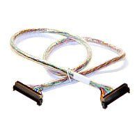 1M Int SCSI Round Cable 2CONN 68PIN No Term for Int Backplns Rohs