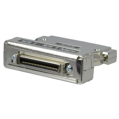 Across ASA575 SCSI Adapter with Internal Termination High Pitch 68P Male to Half Pitch 50P Female