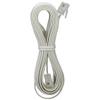 Across AEM671 Modular Cable, 16.4 ft (5 m), 6 Poles, 4 Cores, Flat Cord, Ivory view 2