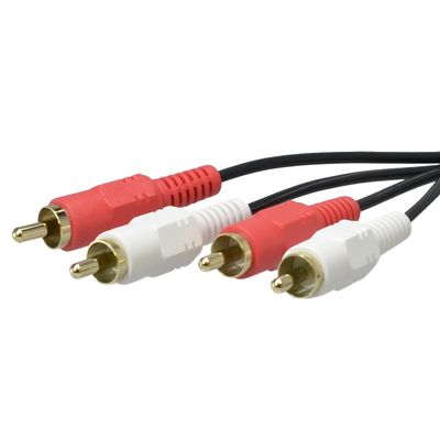 Audio Pin Cable RCA Pins x 2  RCA Pin x 2