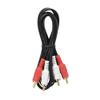 Audio Pin Cable RCA Pins x 2  RCA Pin x 2 view 2