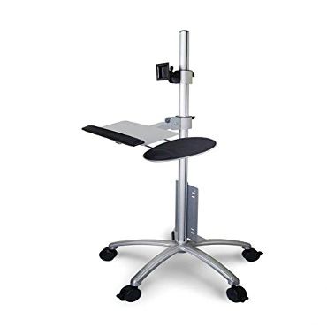 Modern Solid PA-22D-4 Mobile Workstation for Sitting Work Set Product PA-22D-4