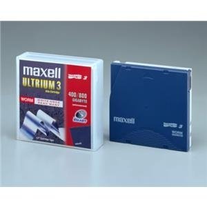 Maxell LTO ultrium3 Data Cartridge Worm Type (400GB/Compressed 800GB) 1 Roll Pack ltou3/W XJ B