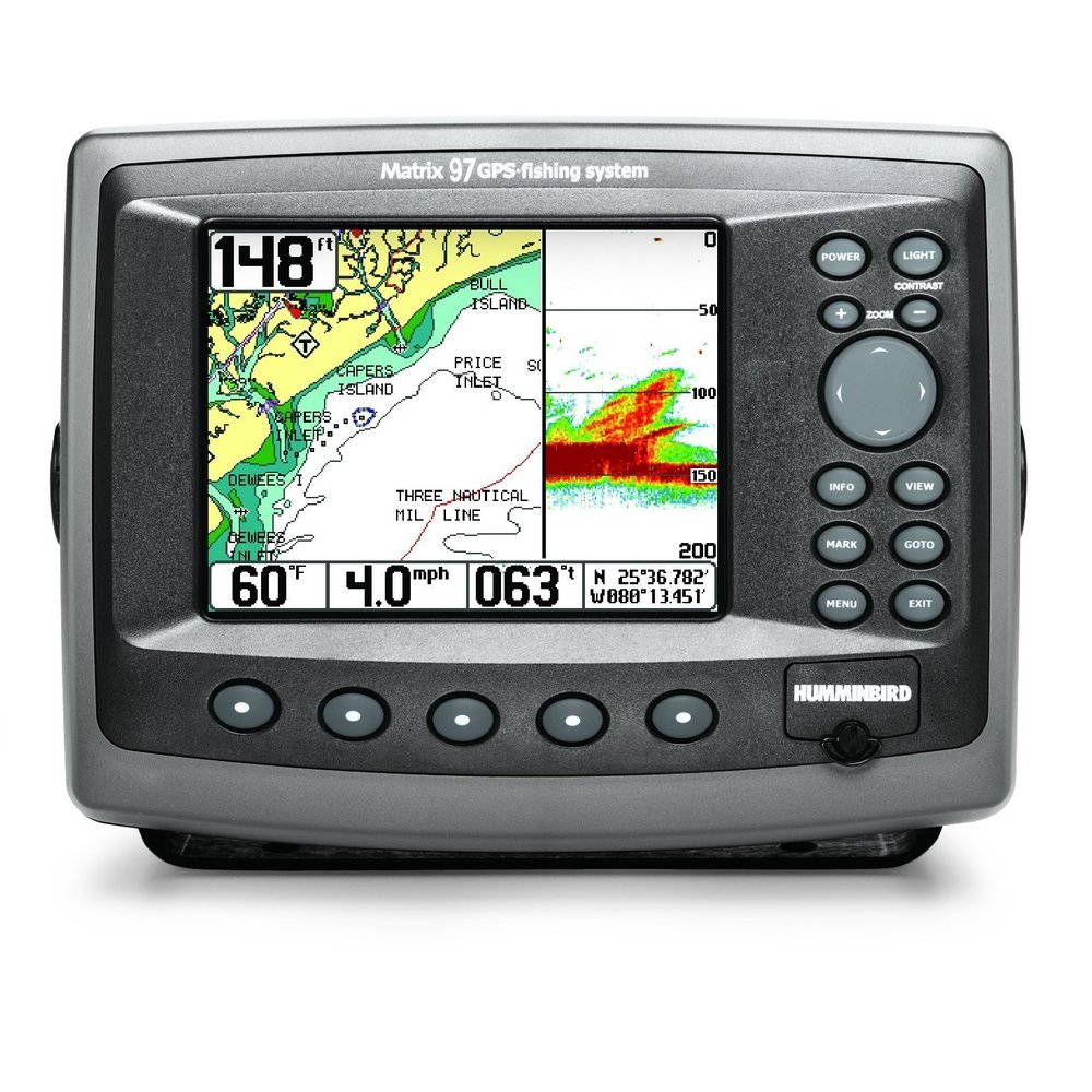 Humminbird Matrix 97 Combo 5.6-Inch Waterproof Fishfinder and Marine GPS Chartplotter