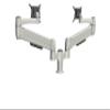 Double SpaceArm Monitor Arm - Clamp Mount, Black view 1