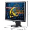 500:1 1680X1050 10MS Height Adjustable Stand with Tilt & Swivel view 2