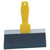 WAL-BOARD TOOLS Yellow Plastic Handle Drywall Taping Knife, 8 Inch Blue Steel Blade, Made in The USA, 021-018 view 1