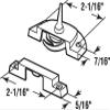 Prime-Line F 2588 Sash Lock, 2-1/16 In. Hole Centers, Fits Single and Double Hung vinyl Windows, Diecast, White, (Single Pack) view 2