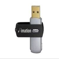 64MB USB 2.0 Swivel Flash Drv Green