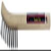 K-T Industries 5-2207 Knuckle Saver Brush, Stainless Steel view 1