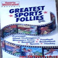 Sports Illustrated Greatest Sports Follies (VHS Tape)