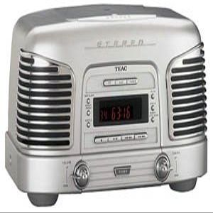 TEAC SL-D96S CD Player Radio (Silver)
