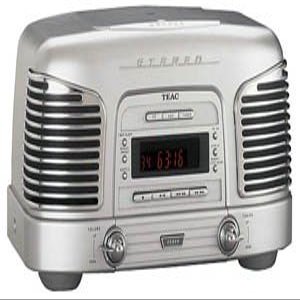 TEAC SL-D96S CD Player Radio (Silver)