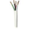 4-Conductor Custom Install Premium Speaker Cable - 500' White view 1