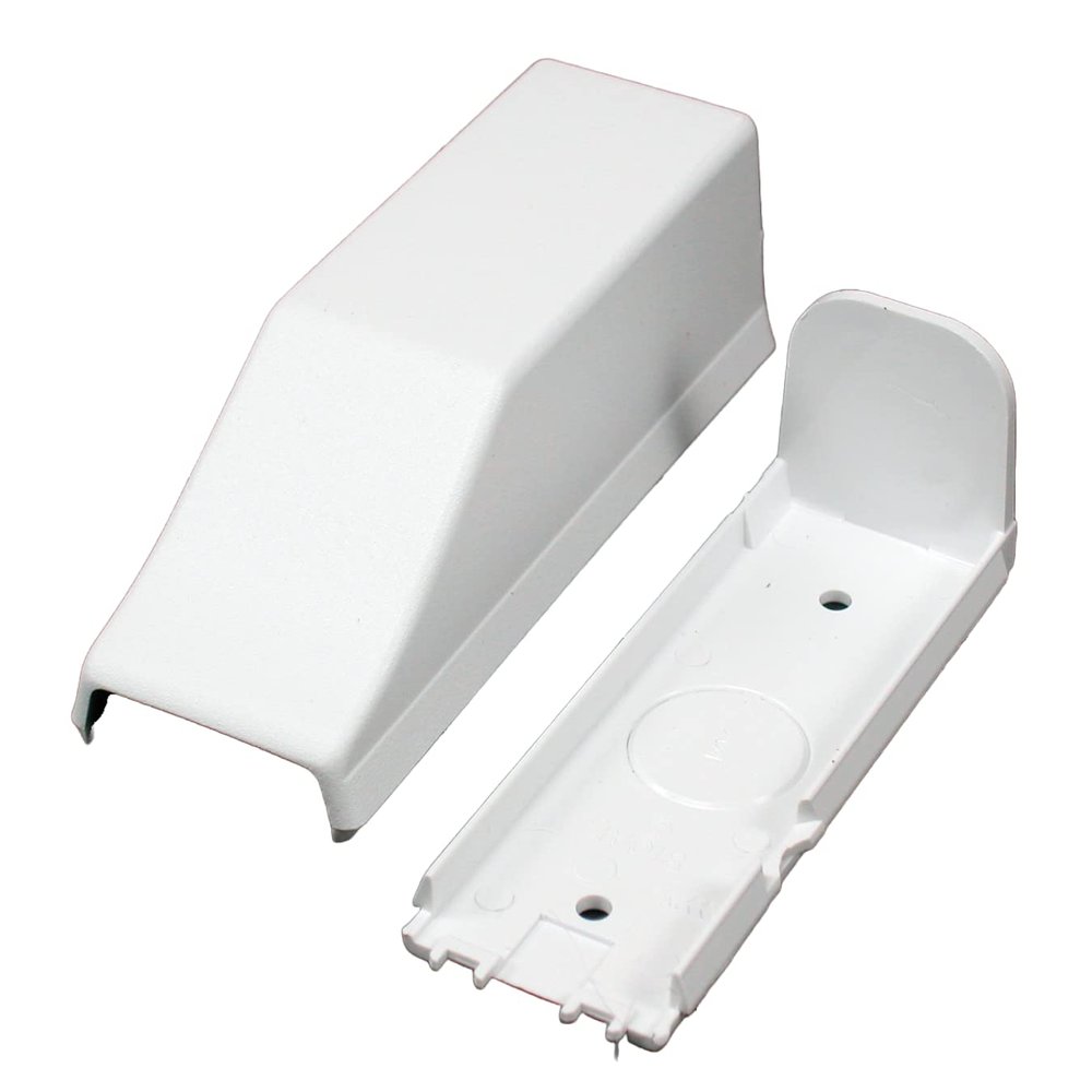 Legrand Wiremold NMW17 Nonmetallic Plastic Raceway for Extending Power, Transition Fitting for 1/2" Conduit, White (1 Pack)