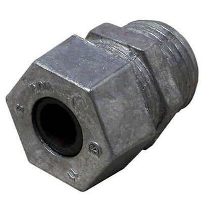 Sigma Electric ProConnex 49214 Strain Relief Cord Connector 3/4-Inch, 1-Pack,Silver