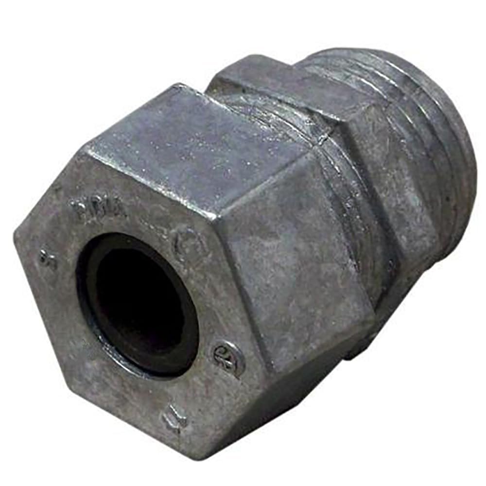 Sigma Electric ProConnex 49214 Strain Relief Cord Connector 3/4-Inch, 1-Pack,Silver