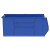 Akro-Mils 30290 Super-Size AkroBins Plastic Storage Bins, Space-Saving Stackable Bins for Garage, Classroom, Warehouse Organization, 30" L x 18" W x 12" H, Blue, 1-Pack view 2