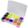 Akro-Mils 05805 Plastic Portable Parts Storage Case for Hardware and Crafts with Hinged Lid and 4 Adjustable Dividers, (11-Inch x 7-Inch x 2-3/8-Inch), Medium, Clear view 4