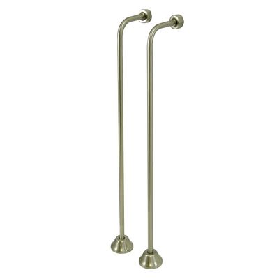 Kingston Brass CC468 Single Offset Bath Supply, Brushed Nickel