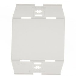 Leviton ACW14-W Blank Acenti Wallplate Insert, Engineering Grade Polymer, Box Mount, Alabaster