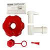 Reliance Replacement Spigot Assembly, 1.3 Inch x 3.5 Inch x 10.5 Inch, White view 1