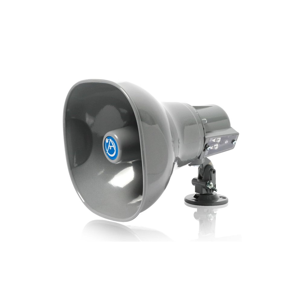 AtlasIED Horn Speaker with 15-Watt 25V/70V/100V Transformer