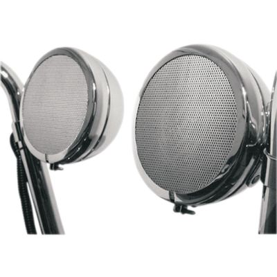 MH Instruments Rumble Road 46W Premium Chrome Speaker Kit With 1" Clamps 118