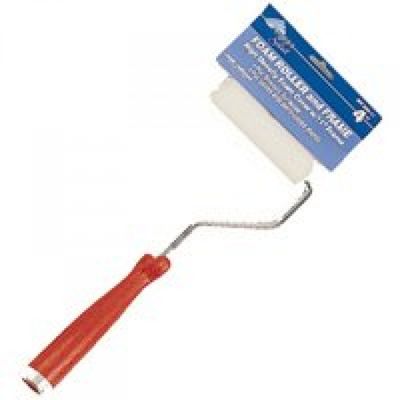 Linzer Impact 4 in. W Mini Paint Roller Frame and Cover Threaded End