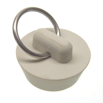 Danco 1 in. Dia. Sink Stopper Rubber White