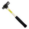 K Tool International 71725 24 oz. Ball Pein Hammer with Fiberglass Unbreakable Handle for Garages, Repair Shops and DIY, Drop forged, Heat-treated Steel Head, Contoured, Nonslip Rubber Grip view 2