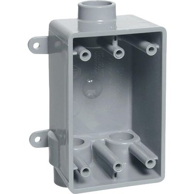 Thomas & Betts E979EFNCTN 3/4" Non-Metallic 1 Gang FS Box
