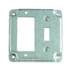 Thomas & Betts RS18-CC Pre-Galvanized Steel Outlet Box Cover 4 Inch x 4 Inch x 1/2 Inch Steel City view 1