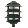 4-Tier Incandescent Metallic Garden Light, 1/2 in. NPT and 18 in. leads view 1