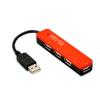 iBUFFALO H431NV Arvel USB 2.0 Compatible 4-Port Hub, Bus Powered, Orange view 1