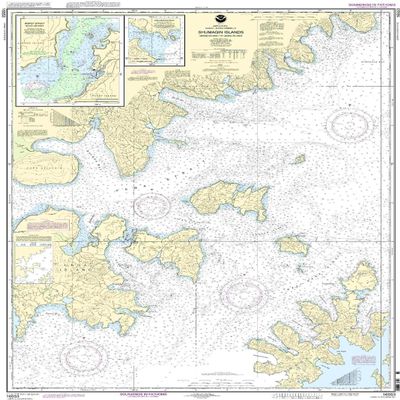 16553--Shumagin Islands - Nagai Island to Unga Island, Delarof Harbor, Popof Strait, northern part