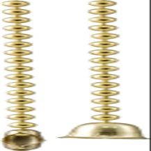 GE Beaded Pull Chain, 3ft, Brushed Brass