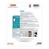 Frost King V27GA D-Section Rubber Self-Stick Weatherseal Tape, 9/16" W, 5/16" T, 10 ft L, Grey view 3