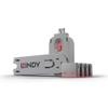 Lindy USB Port Blocker - Pack of 4, Red (40450) view 1
