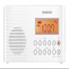 Sangean H201 Shower Radio AM/FM Waterproof, Weather Alert Radio, White view 2