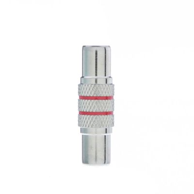 CableWholesale RCA Female/Female All Metal Coupler (RCA-FFN)