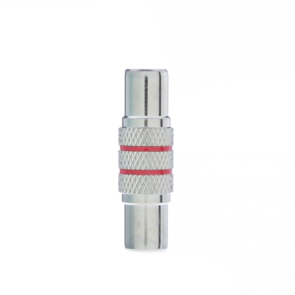 CableWholesale RCA Female/Female All Metal Coupler (RCA-FFN)