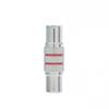 CableWholesale RCA Female/Female All Metal Coupler (RCA-FFN) view 1