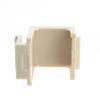 Keystone Insert, Beige/Ivory, Blank Insert Module for Wall Plate, Beige Keystone Jack Inserts for Wallplate, CableWholesale view 4