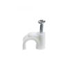 CableWholesale RG6 Cable-Clip, White, 100 Pieces per Bag (200-961) view 3