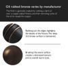 Design House 753442 Cambridge Passage Hall and Closet Door Knob Oil Rubbed Bronze view 4