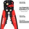 NEIKO 01924A 3-in-1 Automatic Wire Stripper, Cutter, and Crimping Tool, Auto Self-Adjusting Pliers that Cut up to 10 AWG view 3