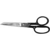 Westcott 10259 7-Inch Forged Nickel-Plated Scissors For Office and Home, Black view 1