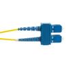 CableWholesale Fiber Optic Cable, 1 Meter (3.3 feet) LC to SC (Lucent Connector to Subscriber Connector) Duplex 9/125 OS2 Single-Mode Fiber Optic LC-SC Optical Connection Cable view 3