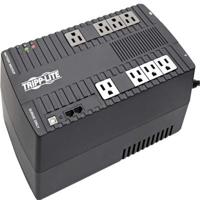 Tripp-Lite AVR550U Avr Series 120V 550VA 300W Ultra-Compact LINE-Interactive Ups with 8 USB Port